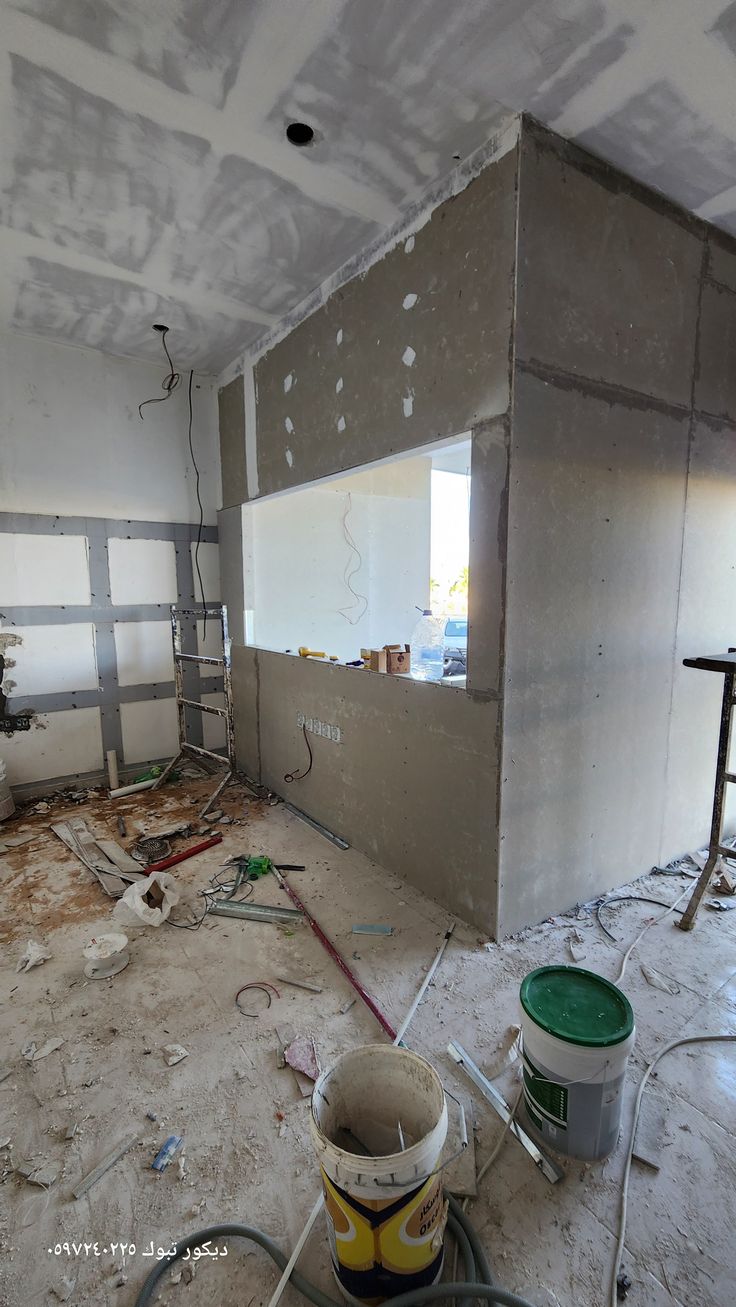 أعمال الأسمنت بورد